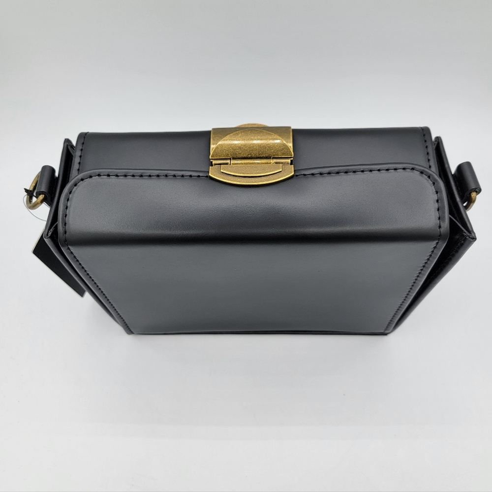 Beara Beara Black Ishie Box Handbag NEW #2933 - Picture 6 of 11